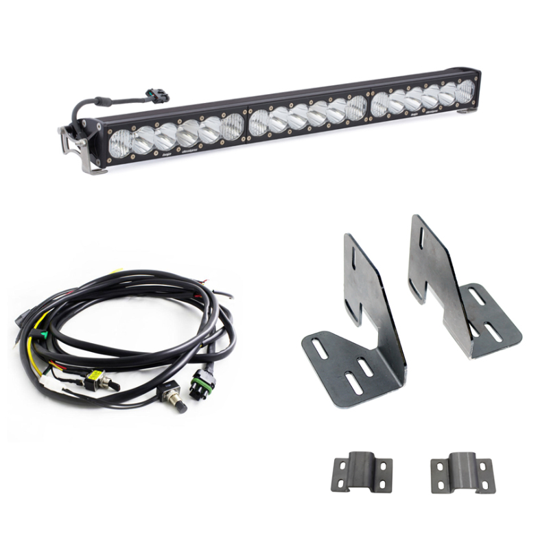 GMC 2500 HD Light Bar Kit - Baja Designs - OnX6+ 30in - `18-`19